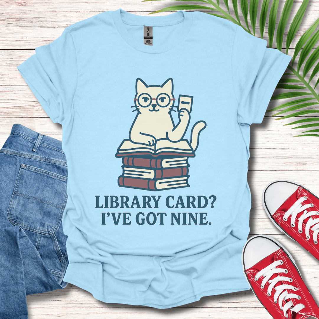 Library Card T-Shirt