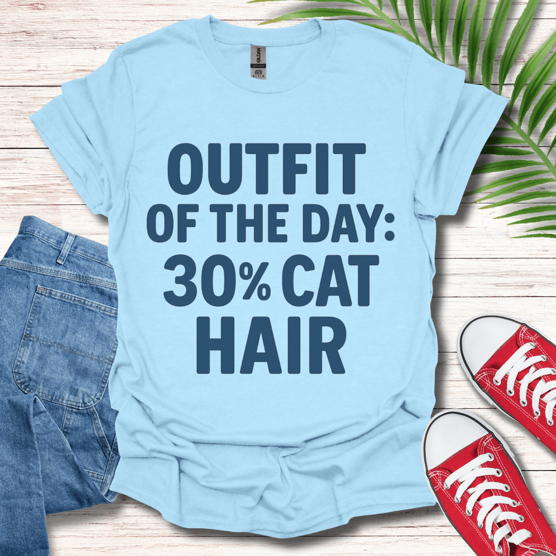 OOTD Cat Hair T-Shirt