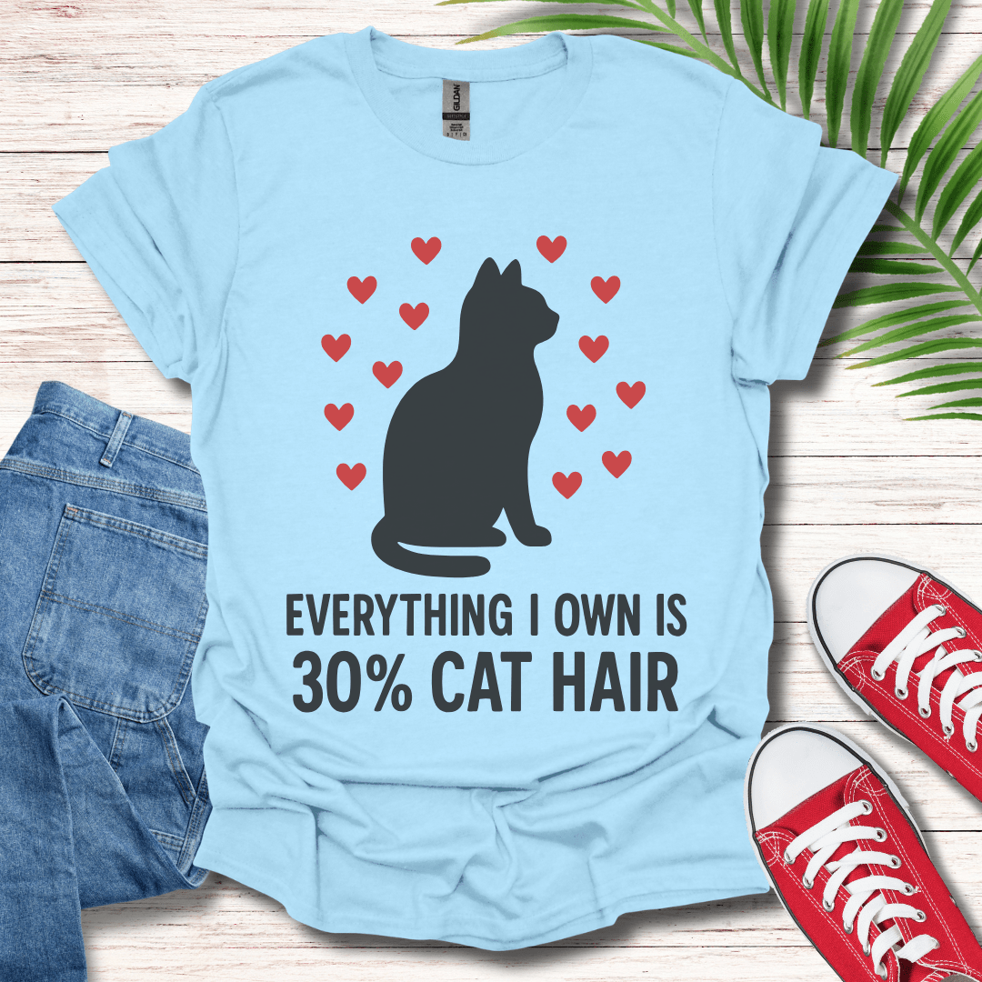 30% Cat Hair T-Shirt