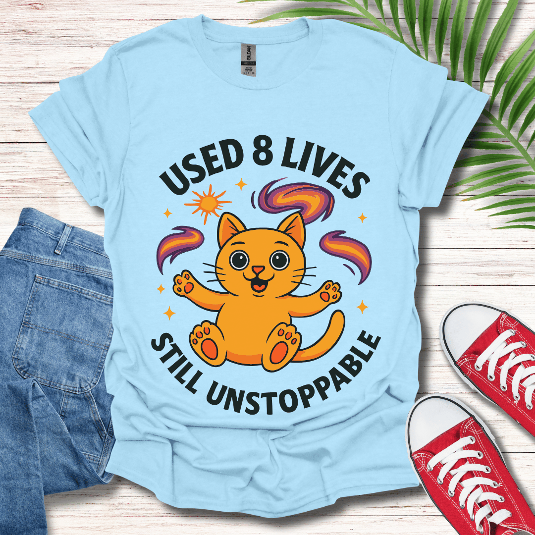 Used 8 Lives T-Shirt