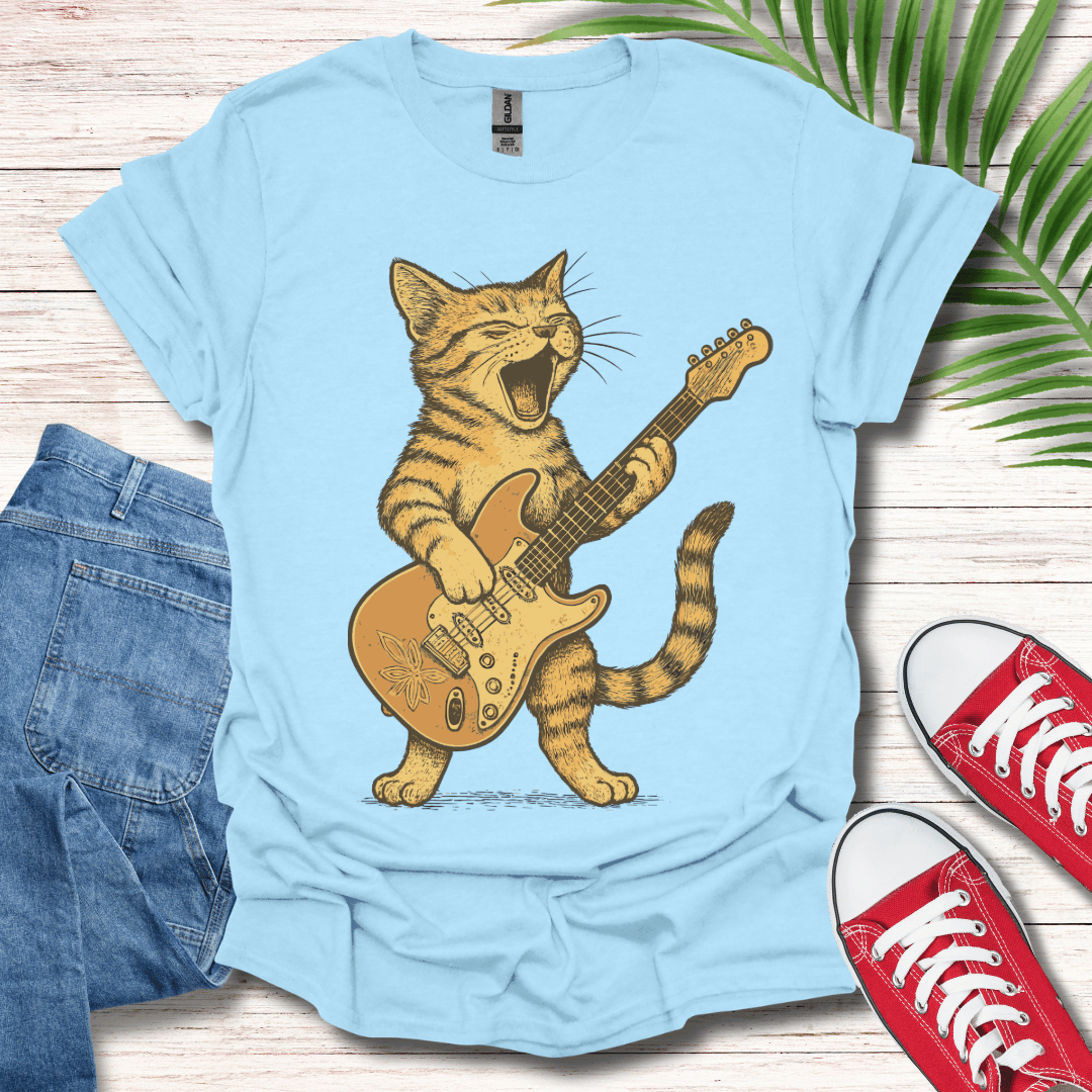 Rockstar Cat T-Shirt