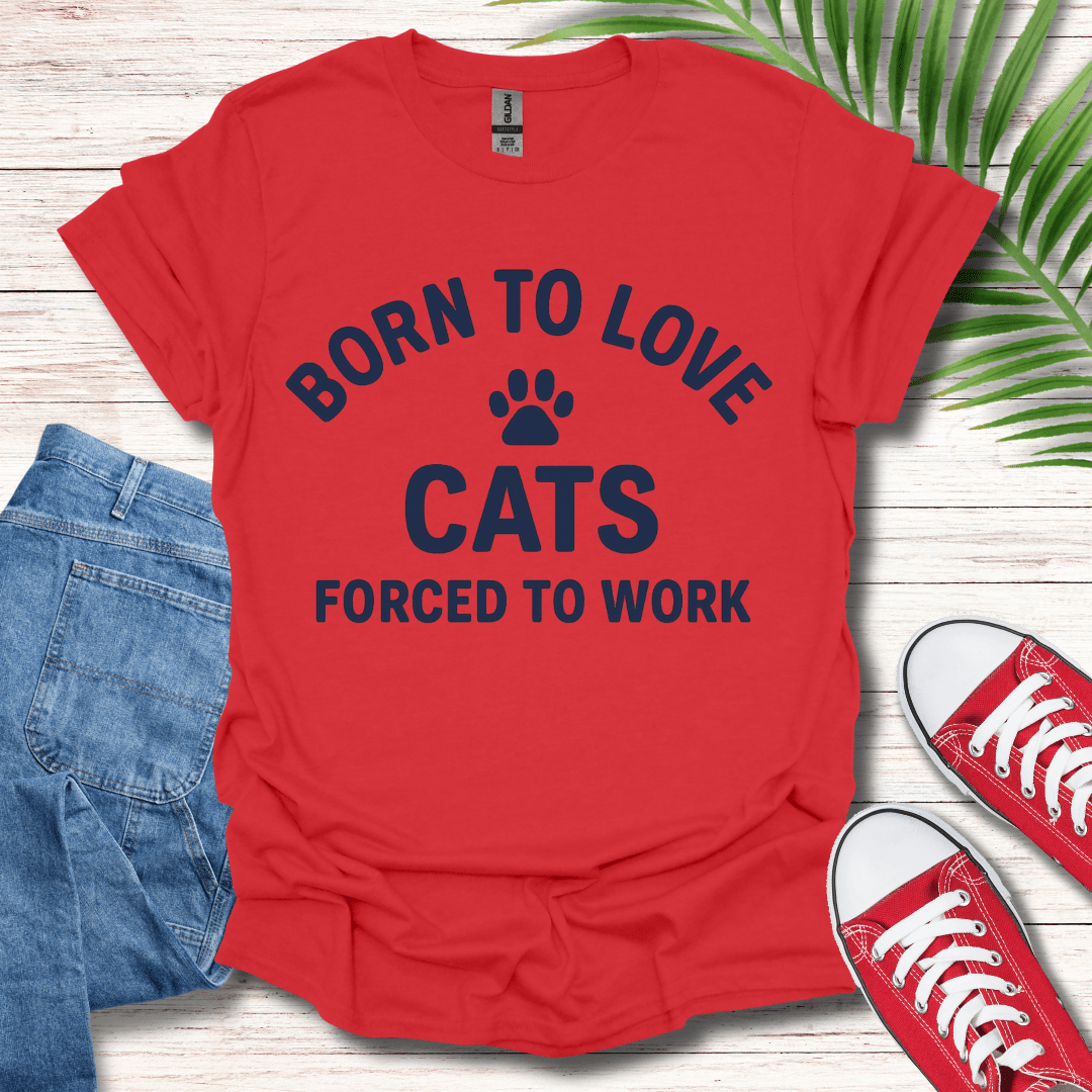 Born To Love Cats T-Shirt