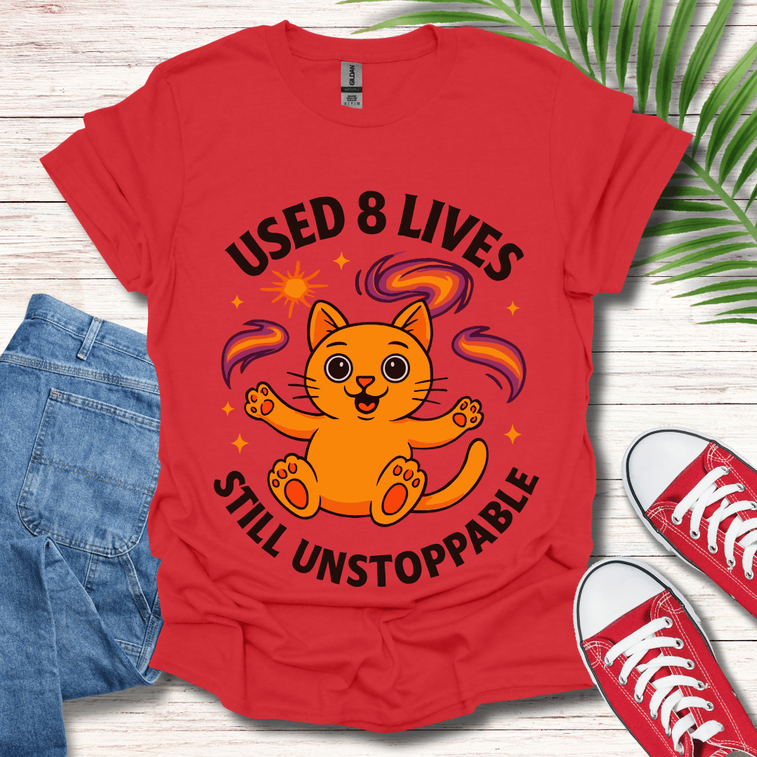 Used 8 Lives T-Shirt