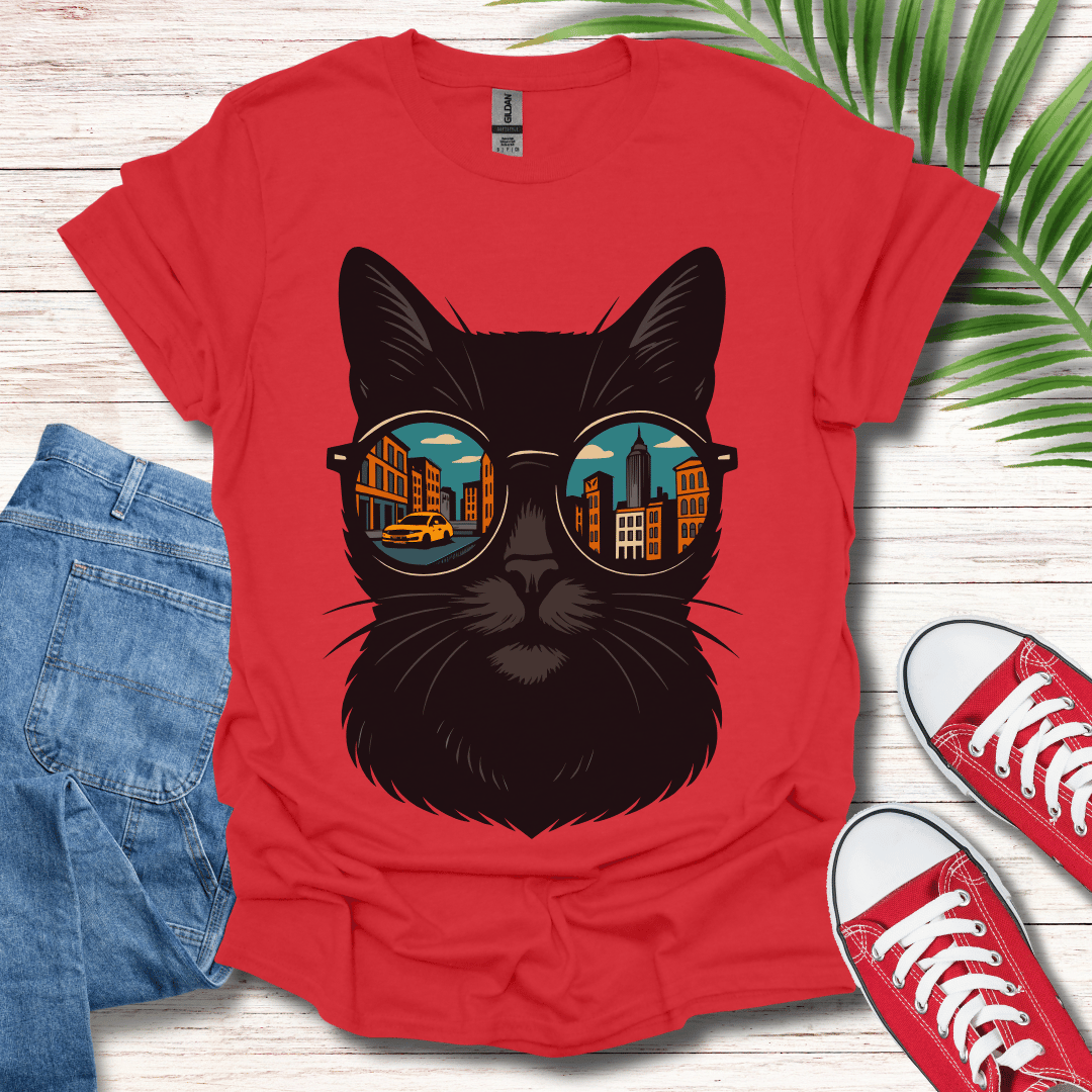 Cityscape Kitty T-Shirt