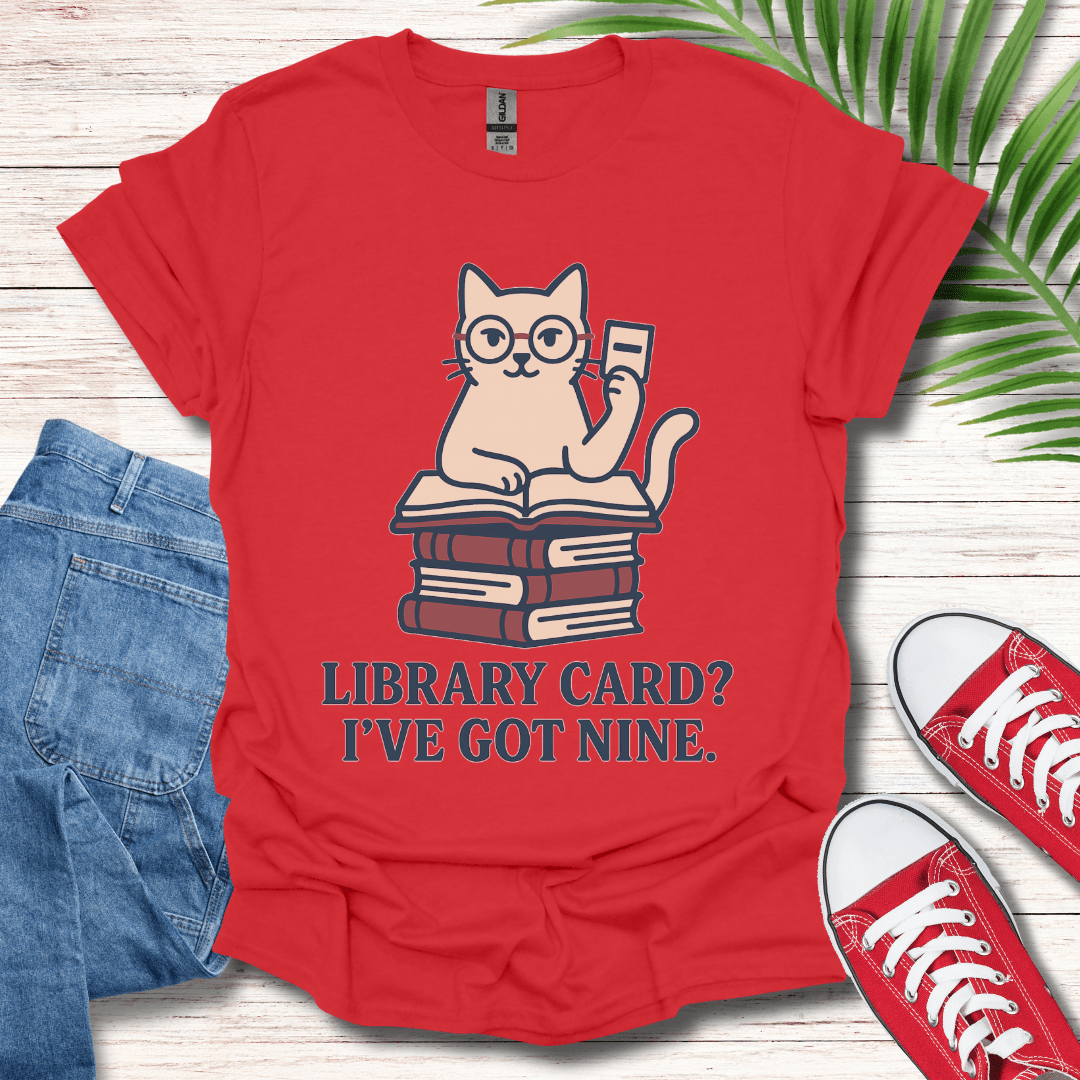 Library Card T-Shirt