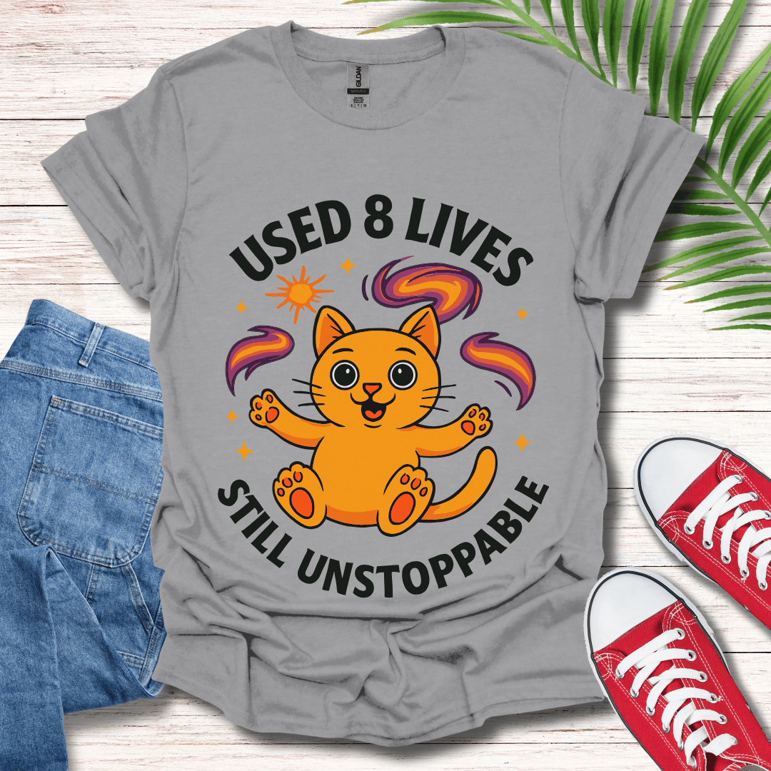 Used 8 Lives T-Shirt