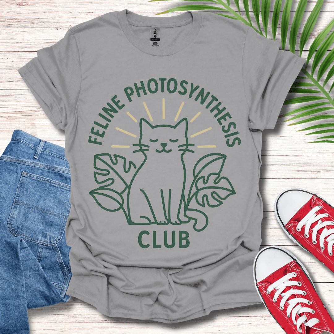Feline Photosynthesis Club T-Shirt