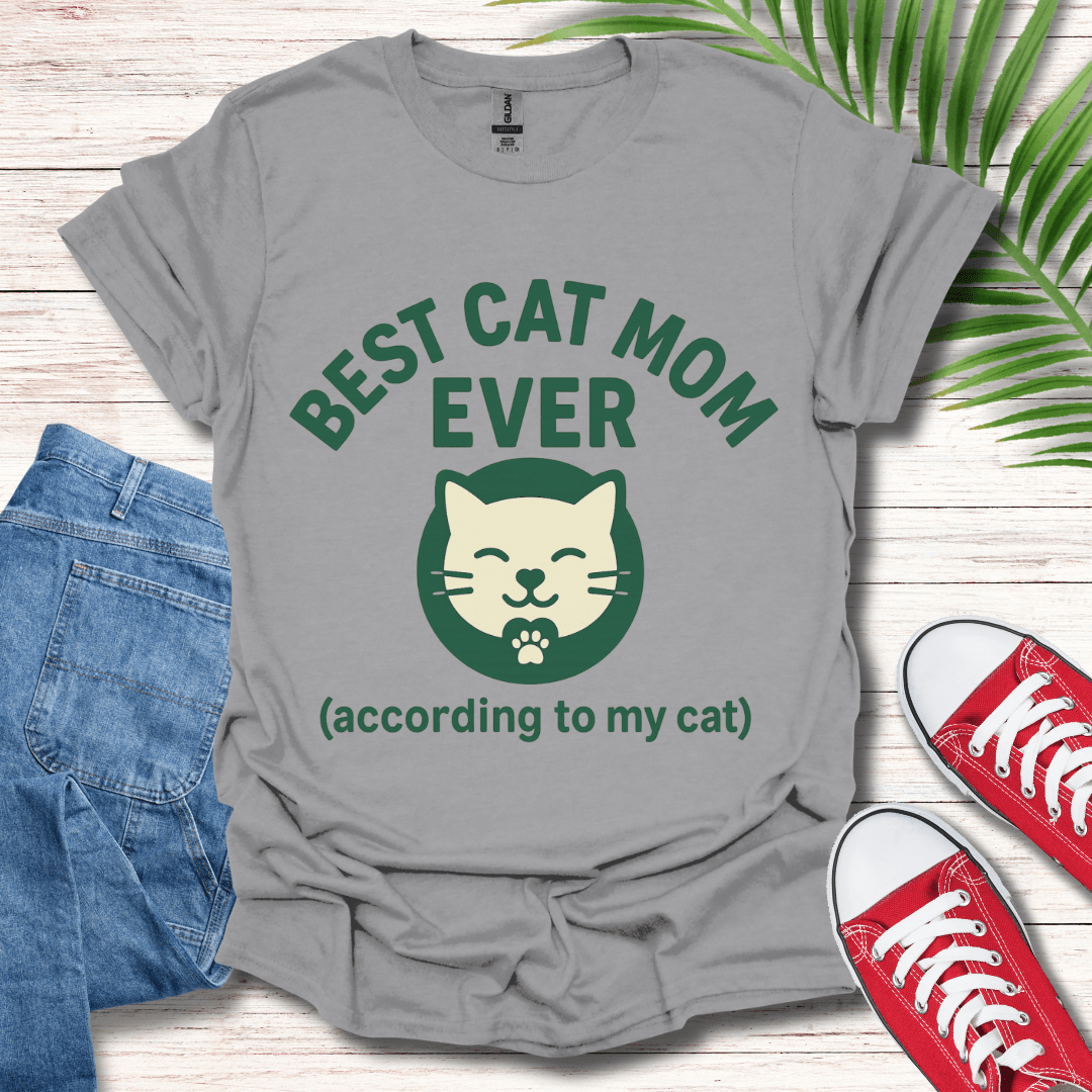 Best Cat Mom T-Shirt