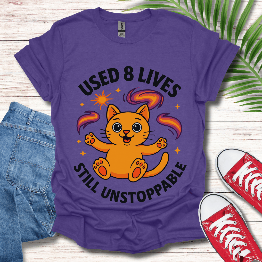 Used 8 Lives T-Shirt