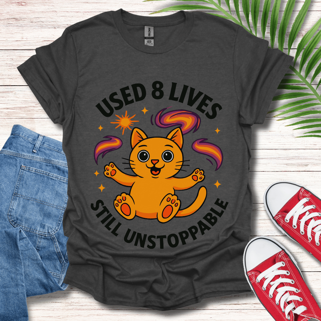 Used 8 Lives T-Shirt