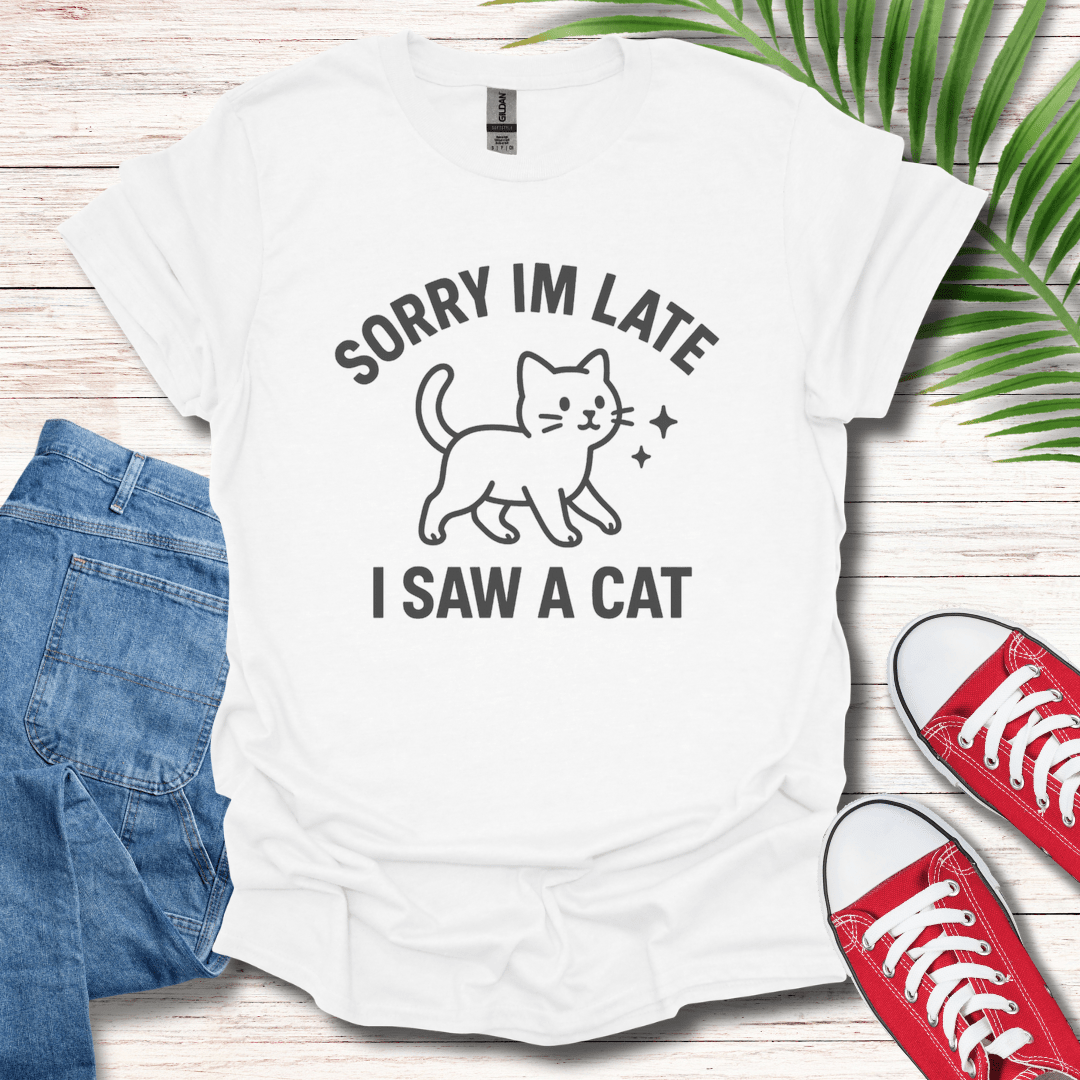 I Saw A Cat T-Shirt
