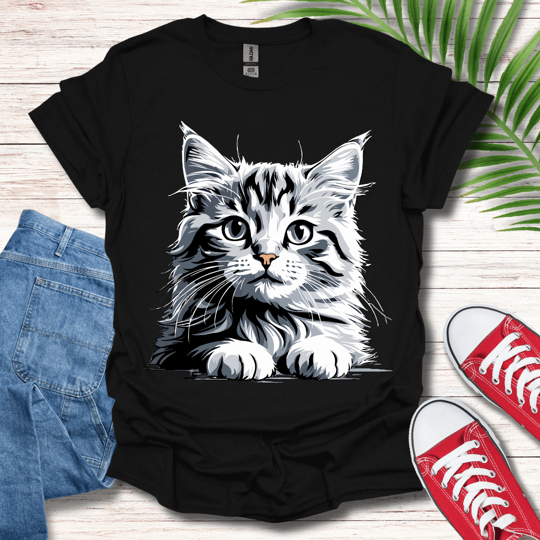 Fluffy Feline T-Shirt