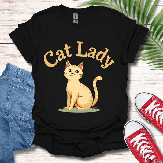 Cat Lady Graphic T-Shirt