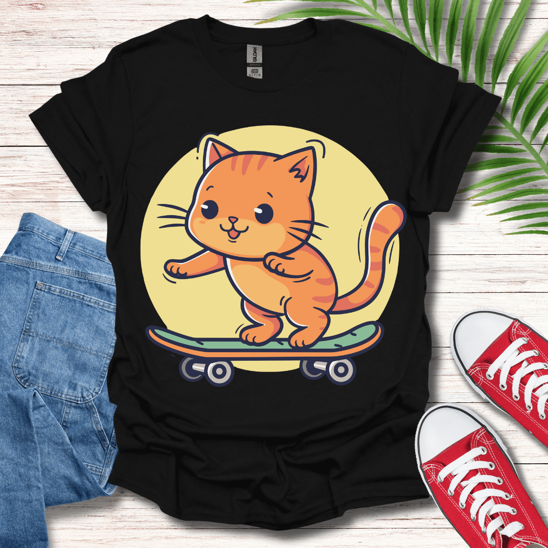 Skater Kitty T-Shirt