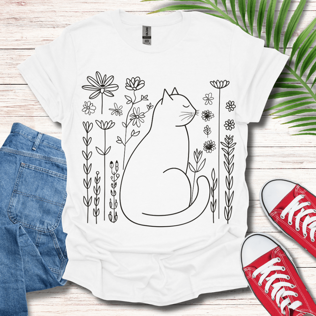 Feline Flora T-Shirt