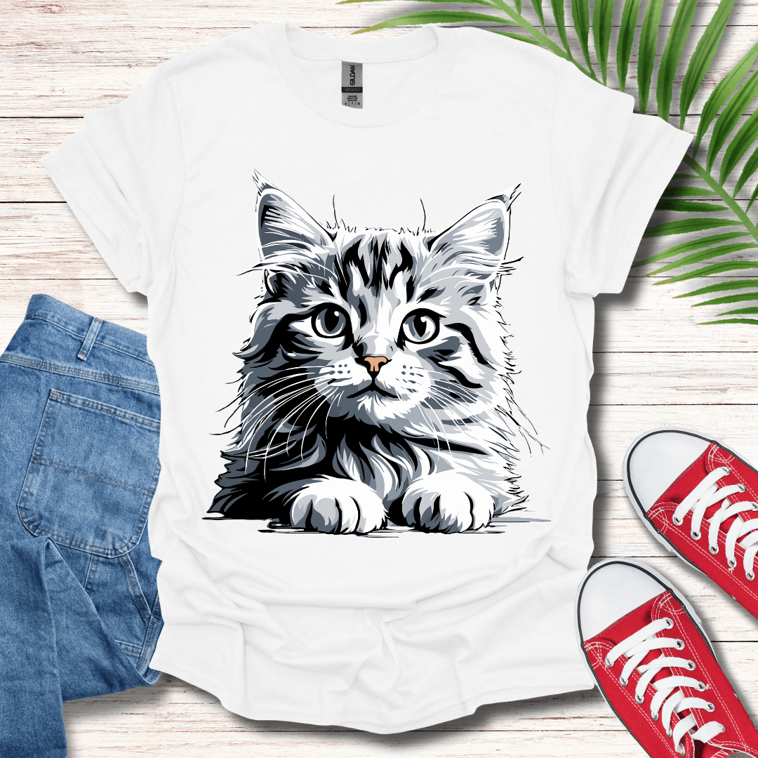 Fluffy Feline T-Shirt