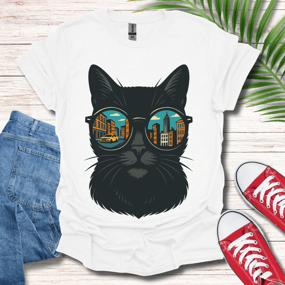 Cityscape Kitty T-Shirt