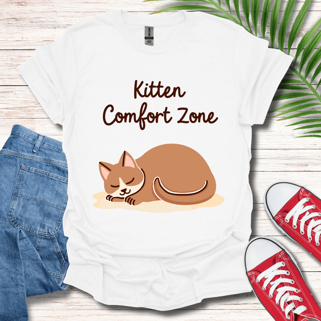 Kitten Comfort Zone T-Shirt