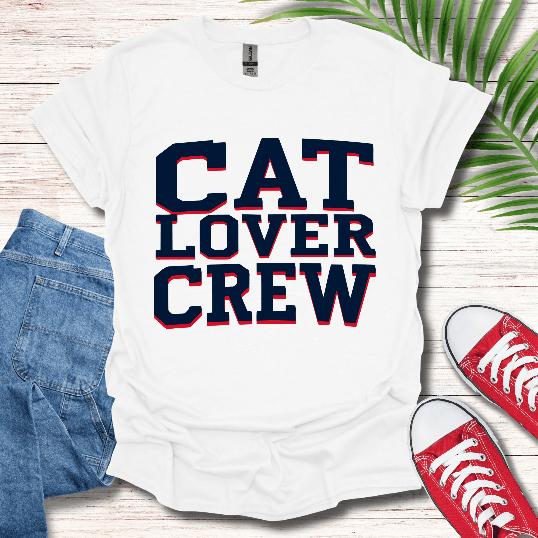 Cat Lover Crew T-Shirt