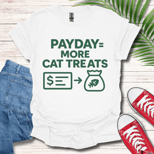 More Cat Treats T-Shirt
