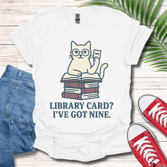 Library Card T-Shirt