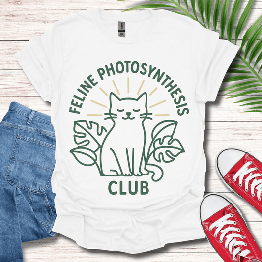 Feline Photosynthesis Club T-Shirt