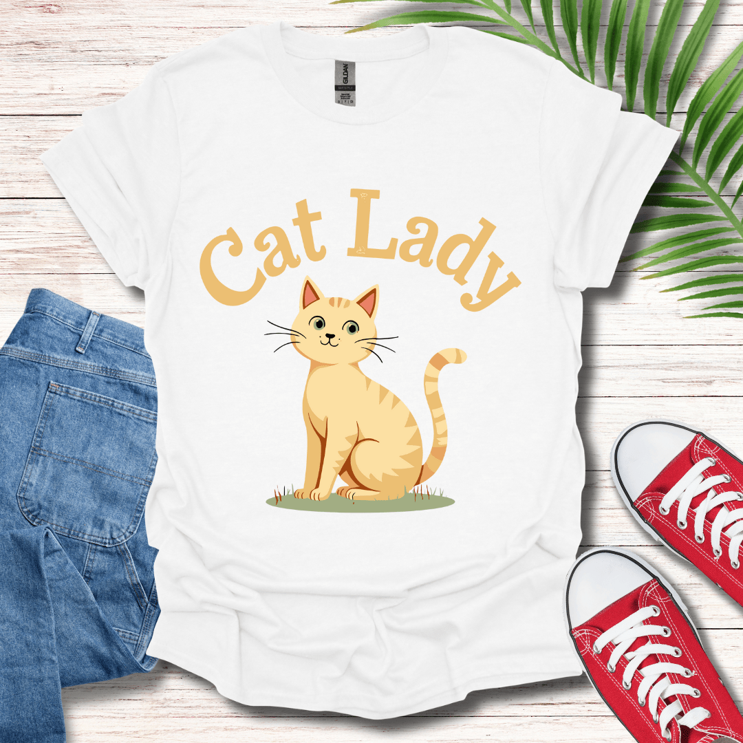 Cat Lady Graphic T-Shirt