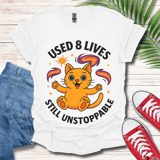 Used 8 Lives T-Shirt