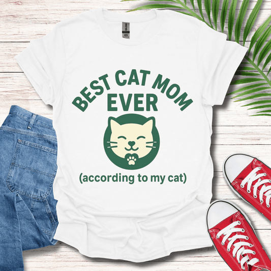 Best Cat Mom T-Shirt