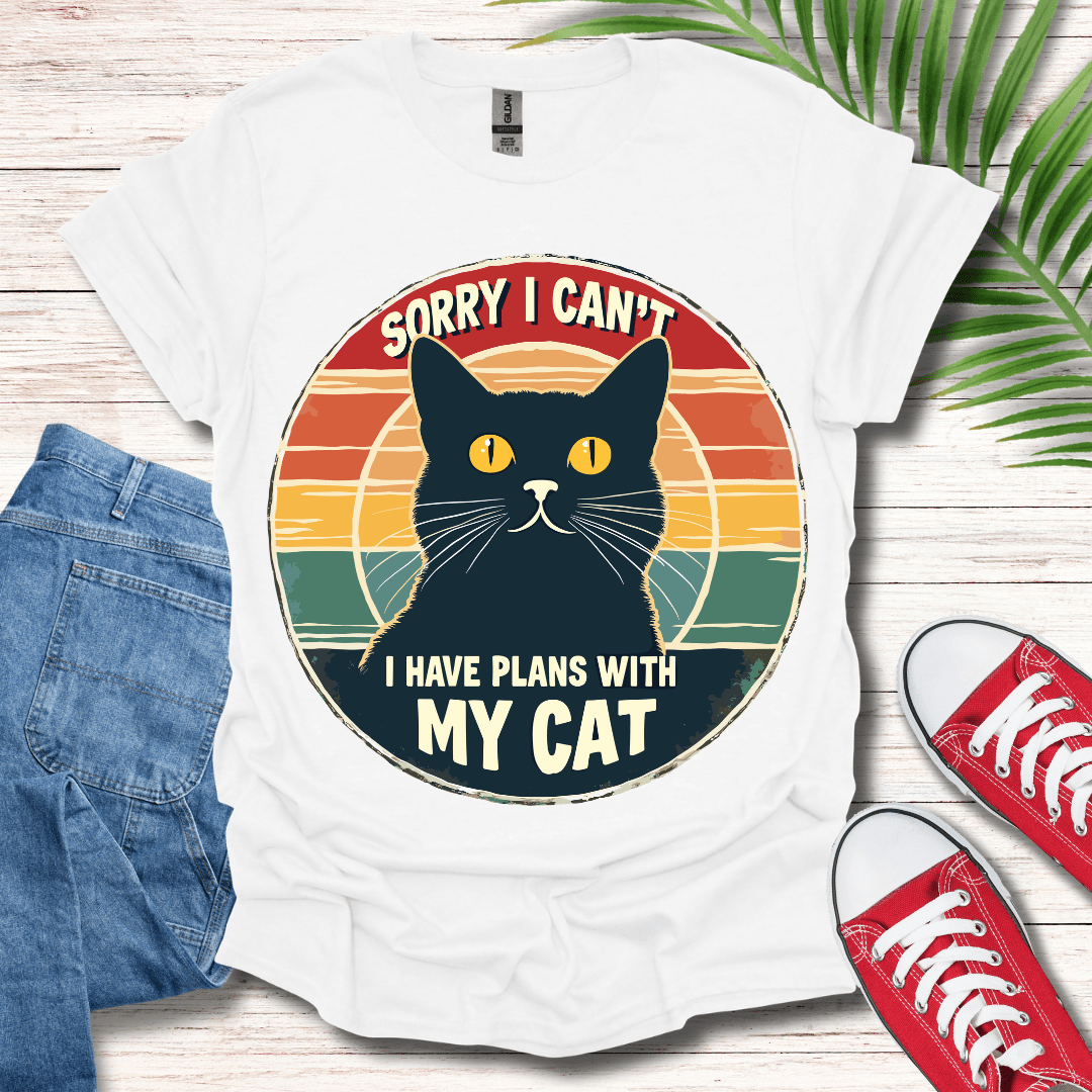 I Have Plans With My Cat T-Shirt