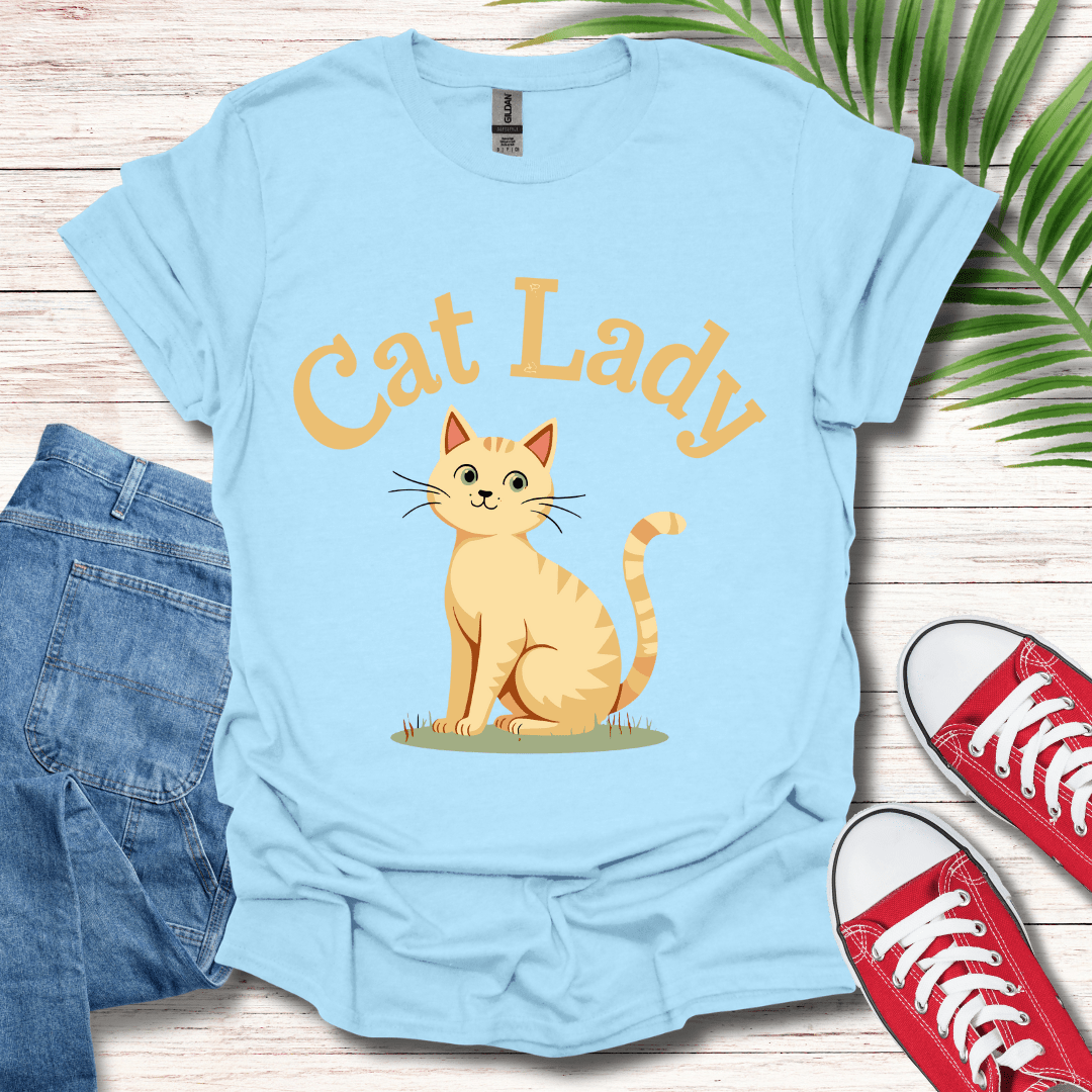 Cat Lady Graphic T-Shirt