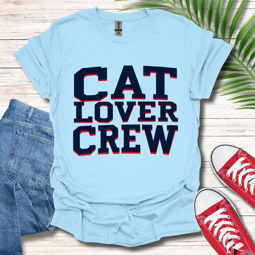 Cat Lover Crew T-Shirt