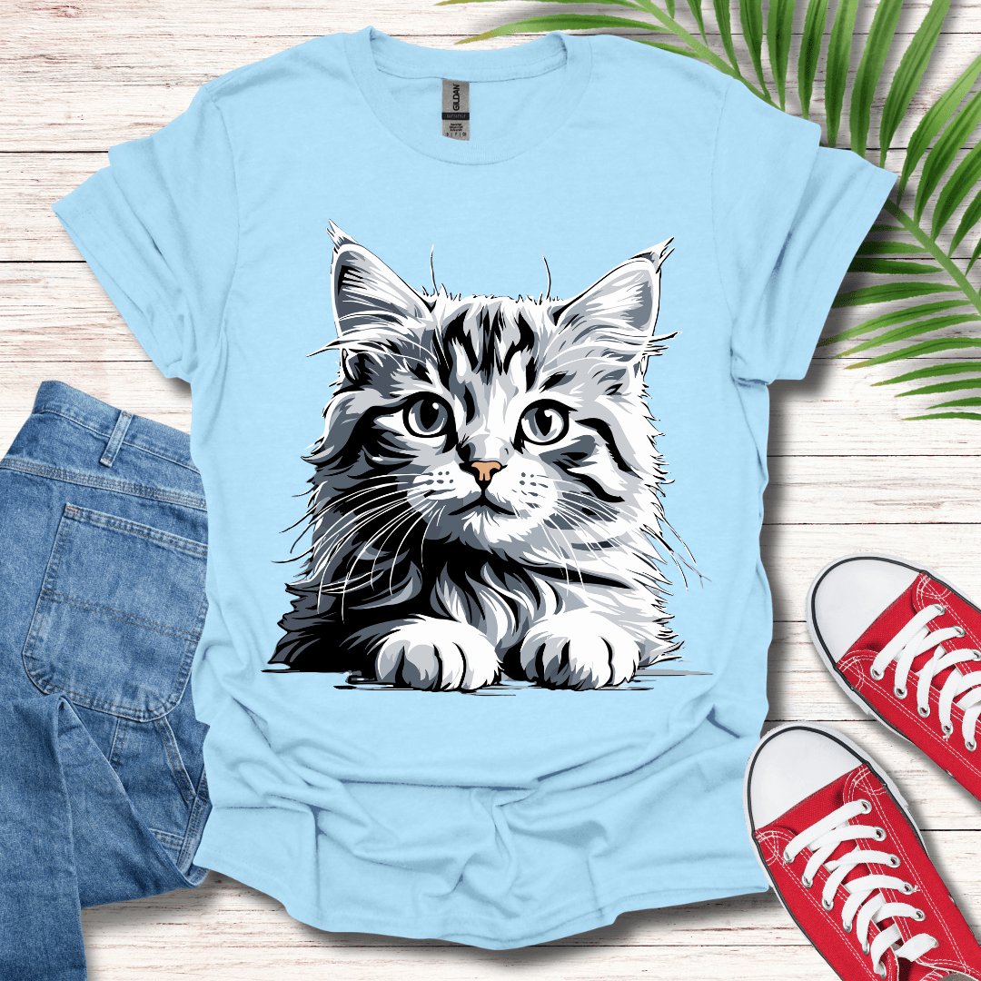 Fluffy Feline T-Shirt