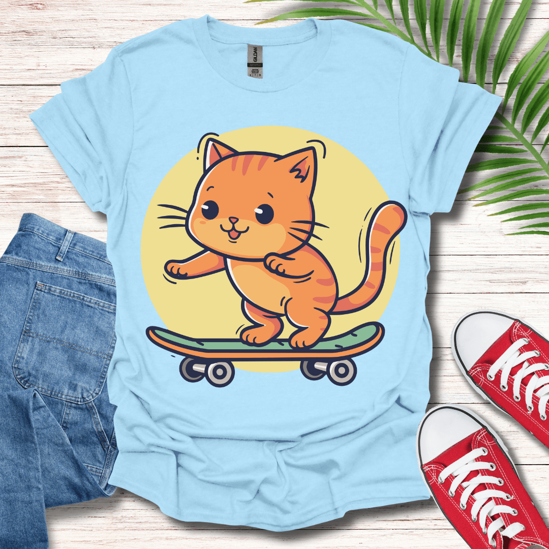 Skater Kitty T-Shirt