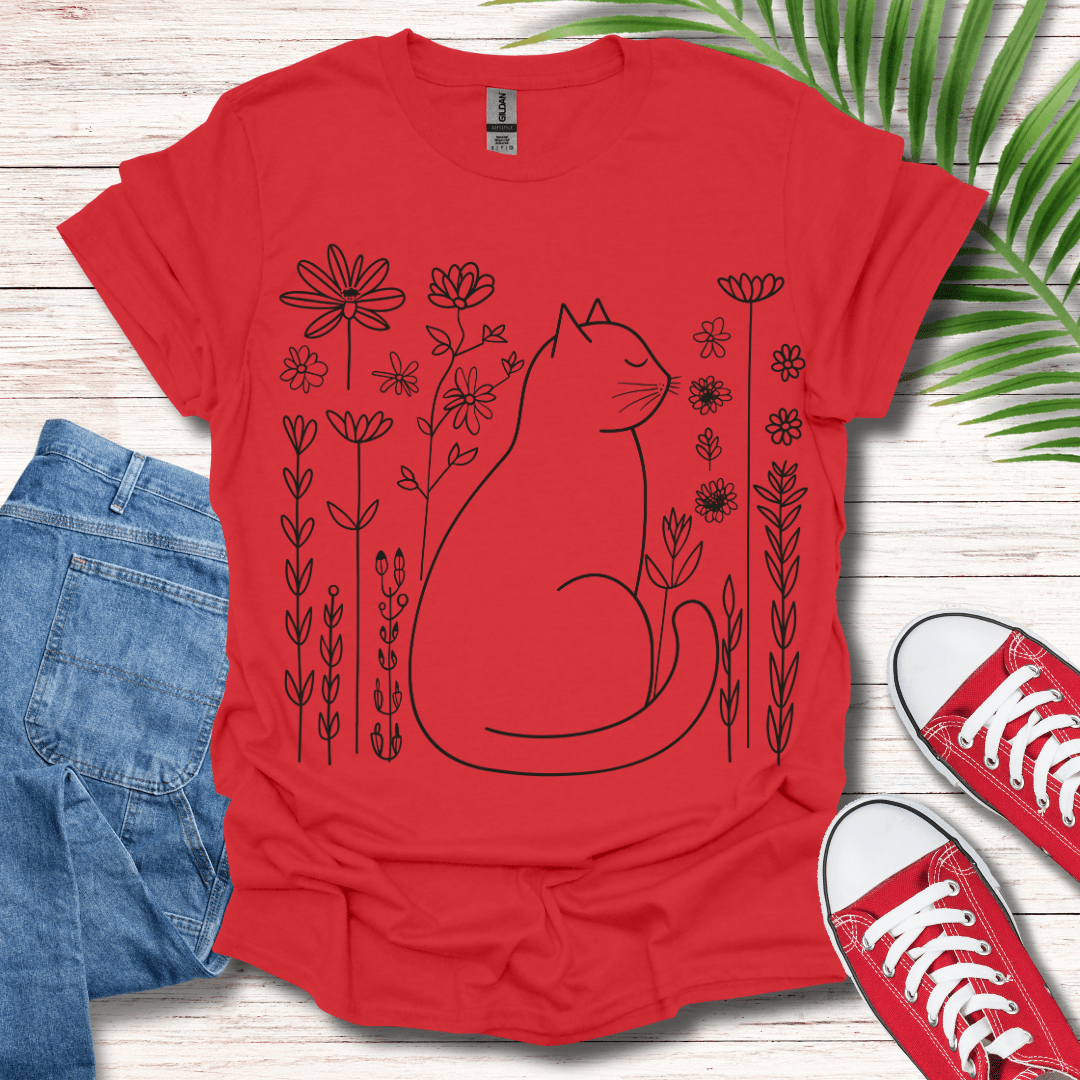 Feline Flora T-Shirt