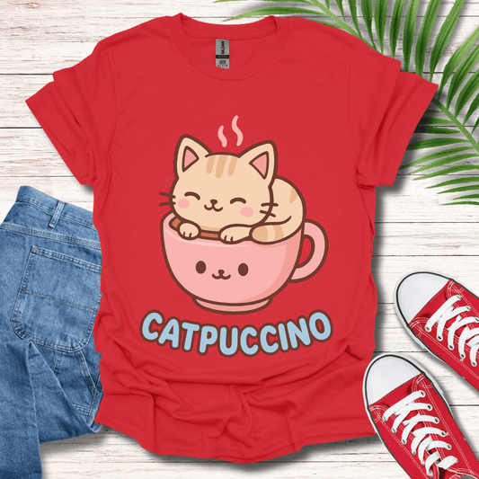 Kawaii Catpuccino T-Shirt