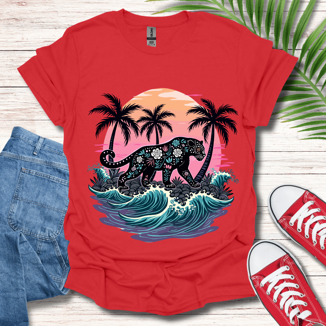 Tropical Panther T-Shirt