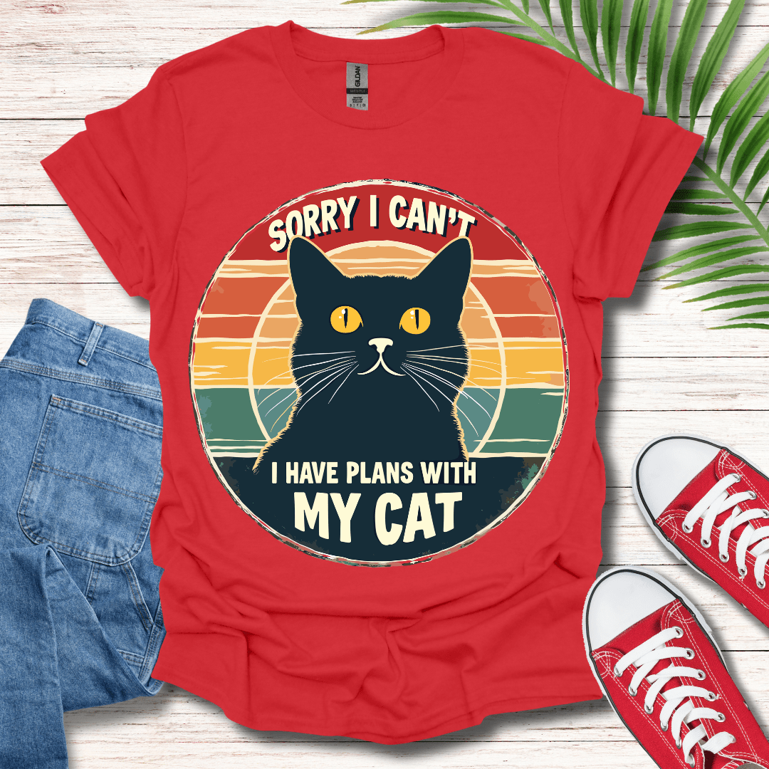 I Have Plans With My Cat T-Shirt