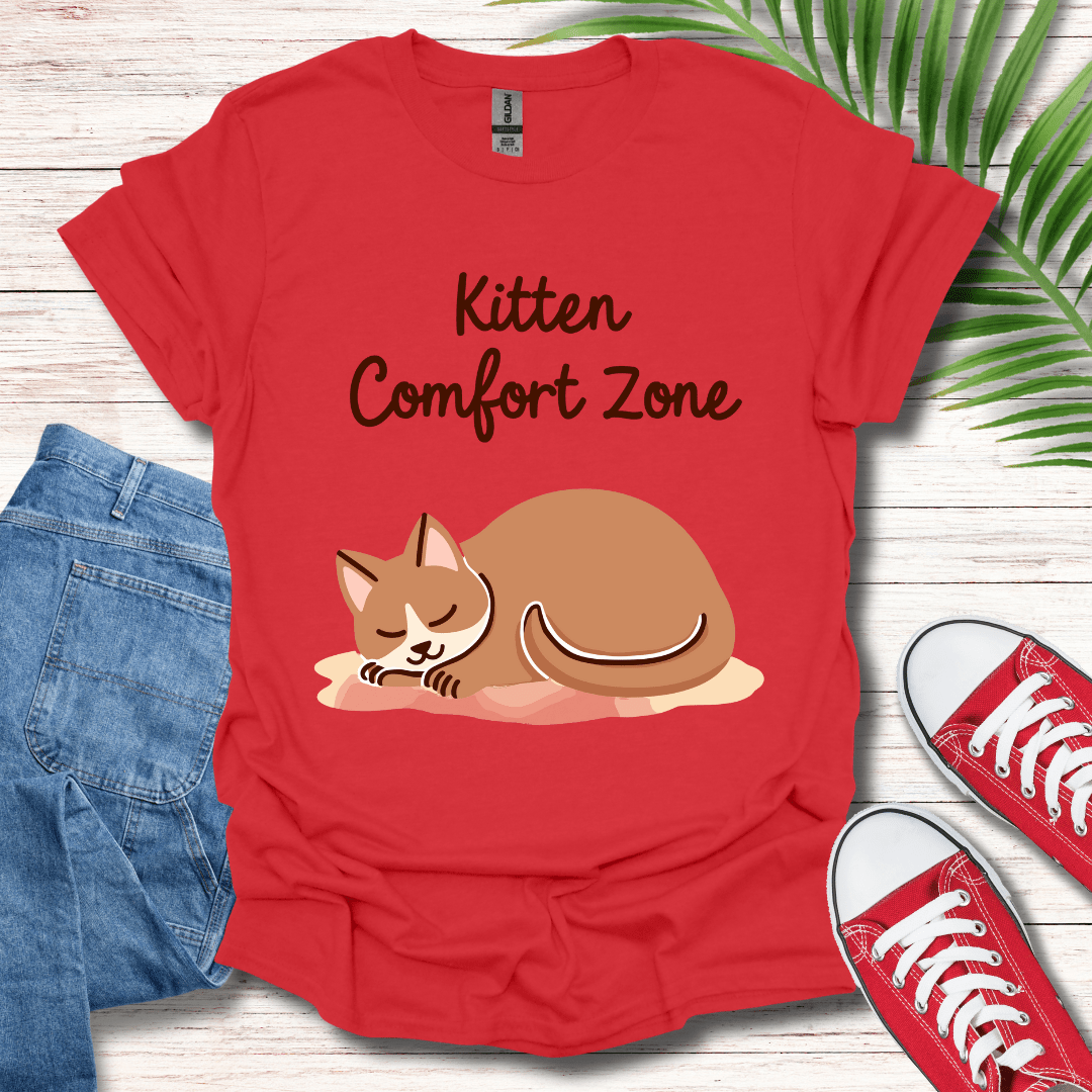 Kitten Comfort Zone T-Shirt