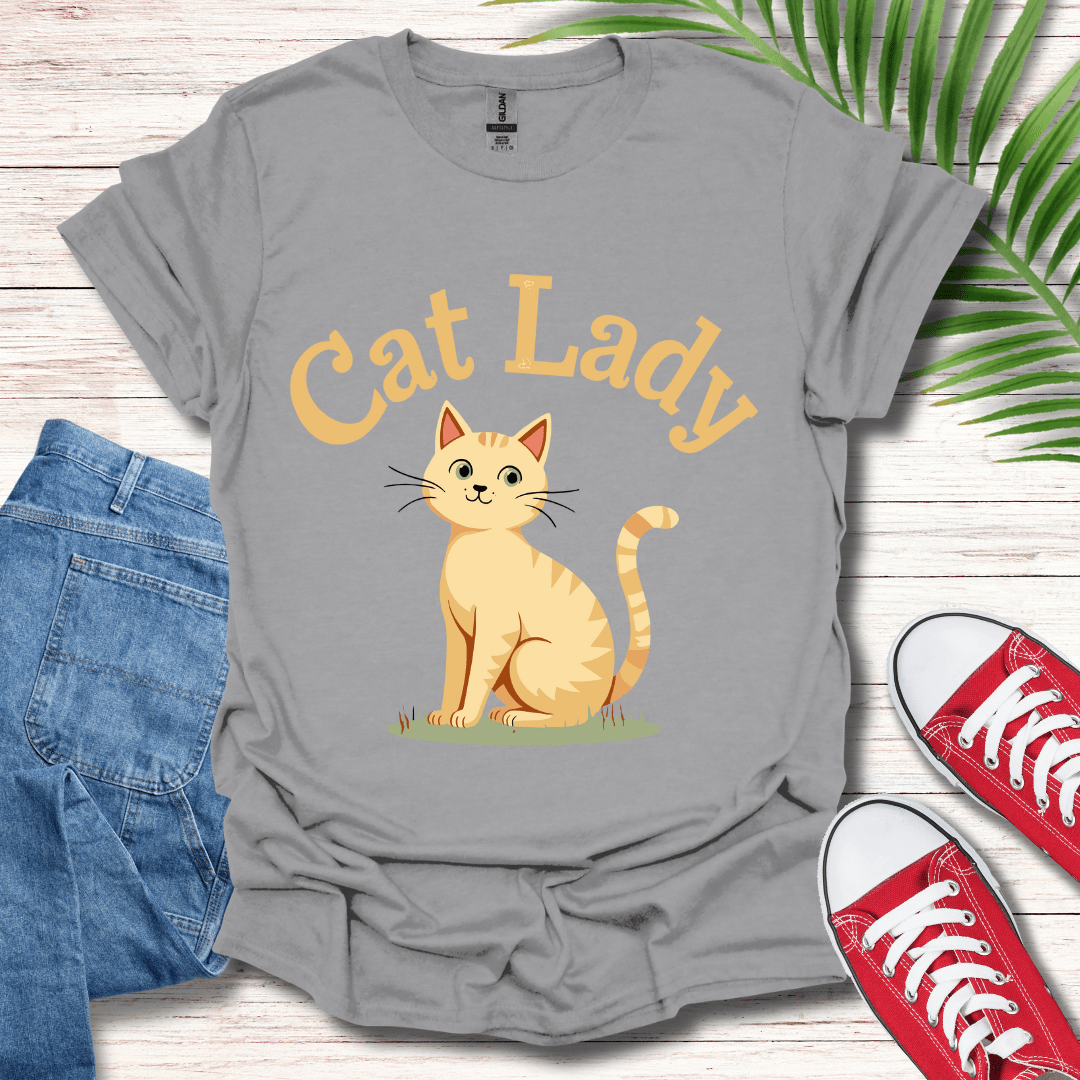 Cat Lady Graphic T-Shirt