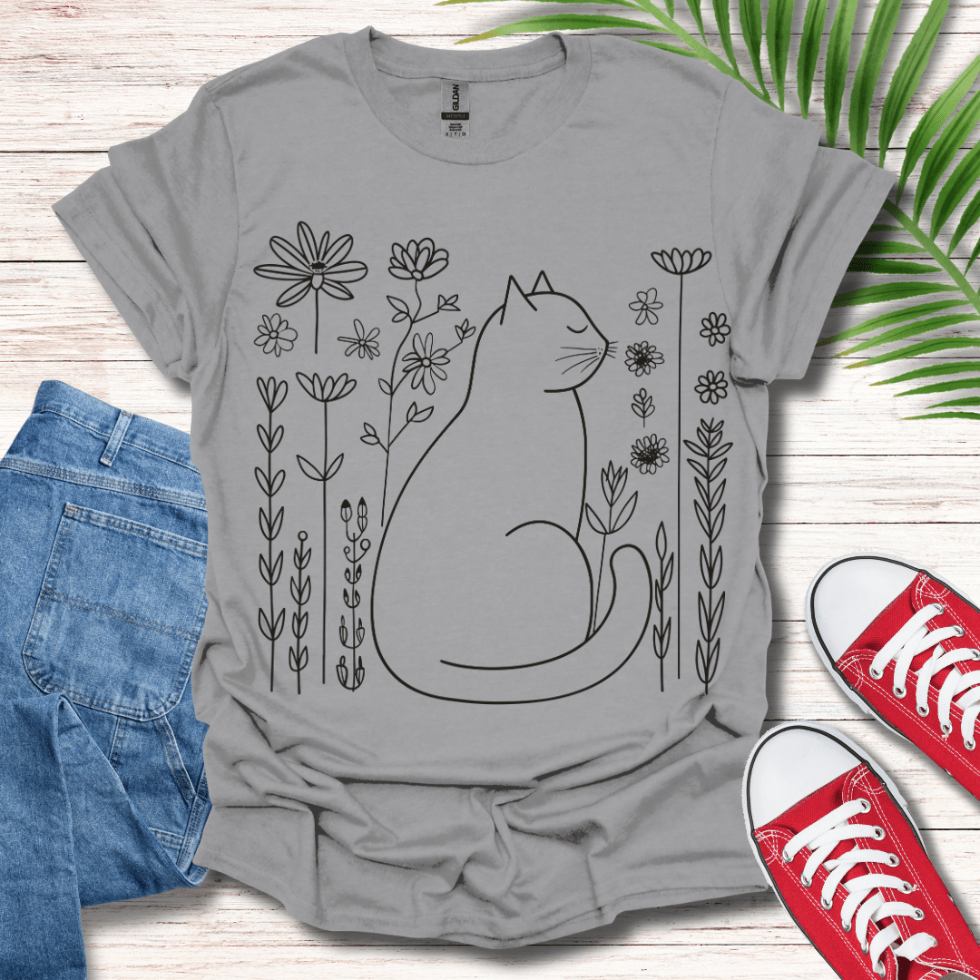 Feline Flora T-Shirt