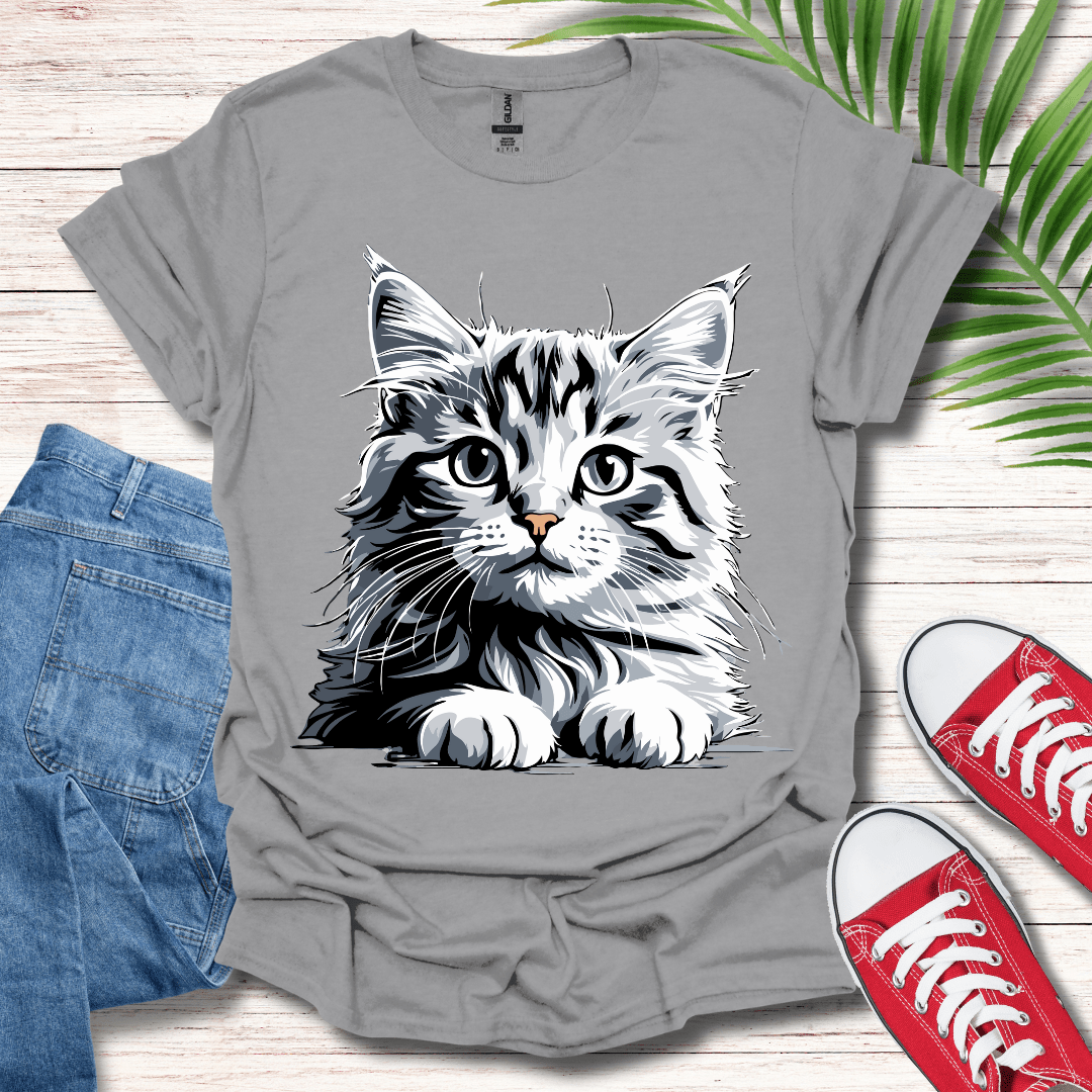 Fluffy Feline T-Shirt