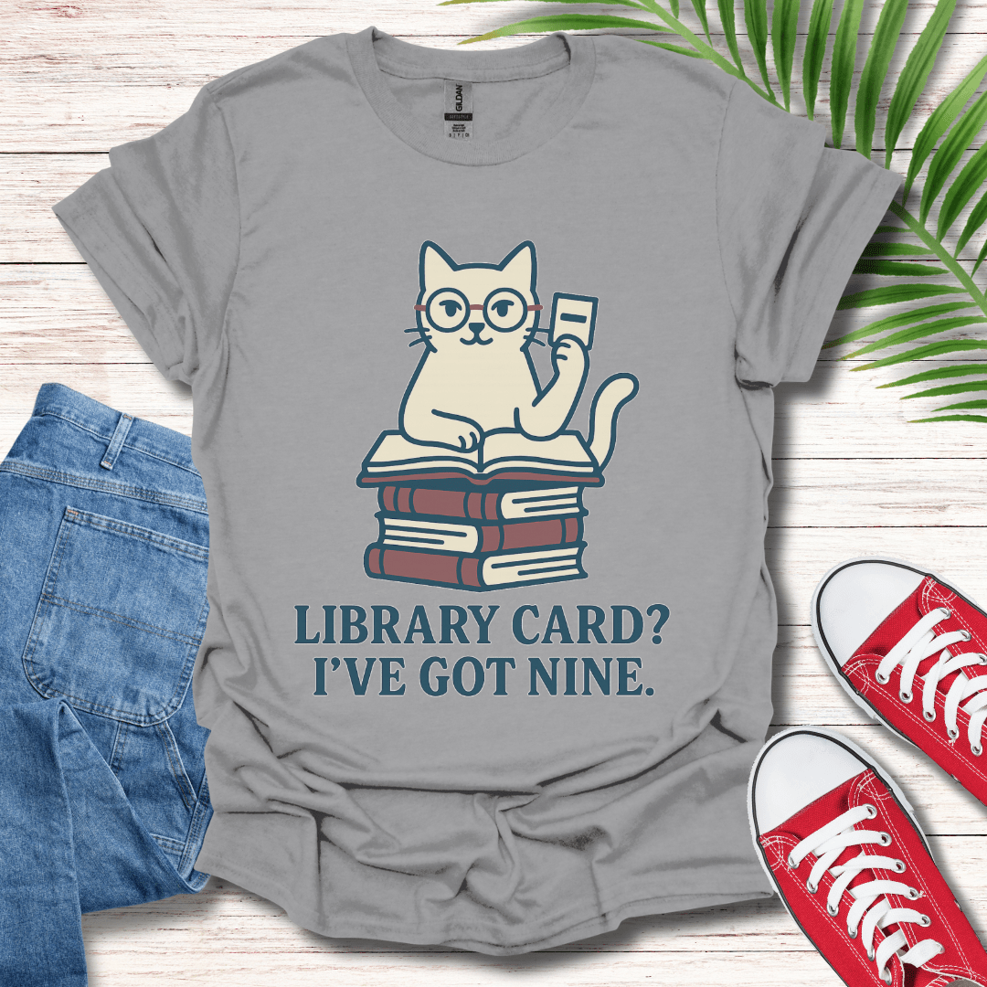 Library Card T-Shirt