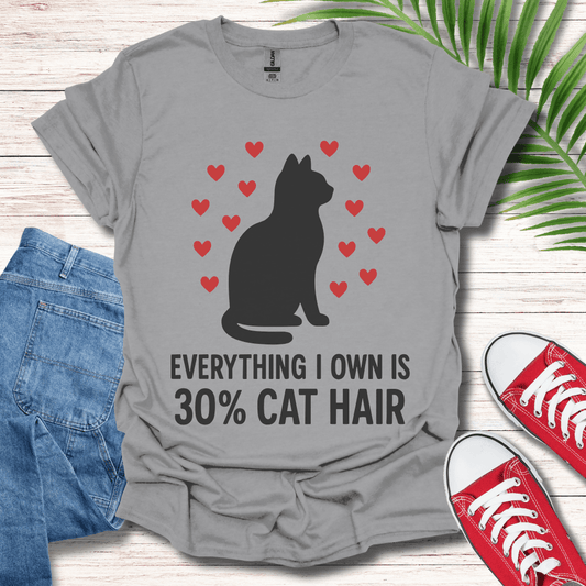 30% Cat Hair T-Shirt
