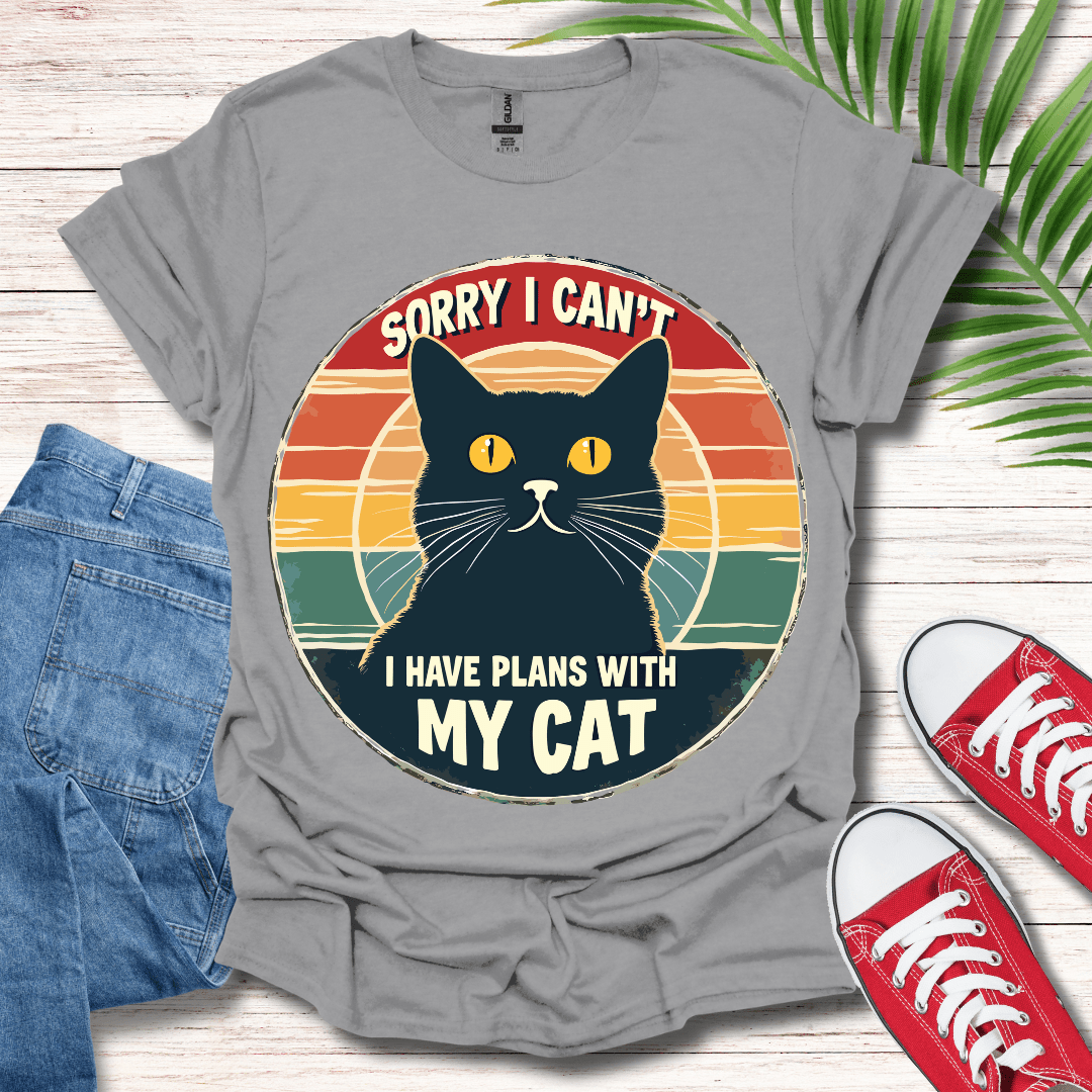 I Have Plans With My Cat T-Shirt