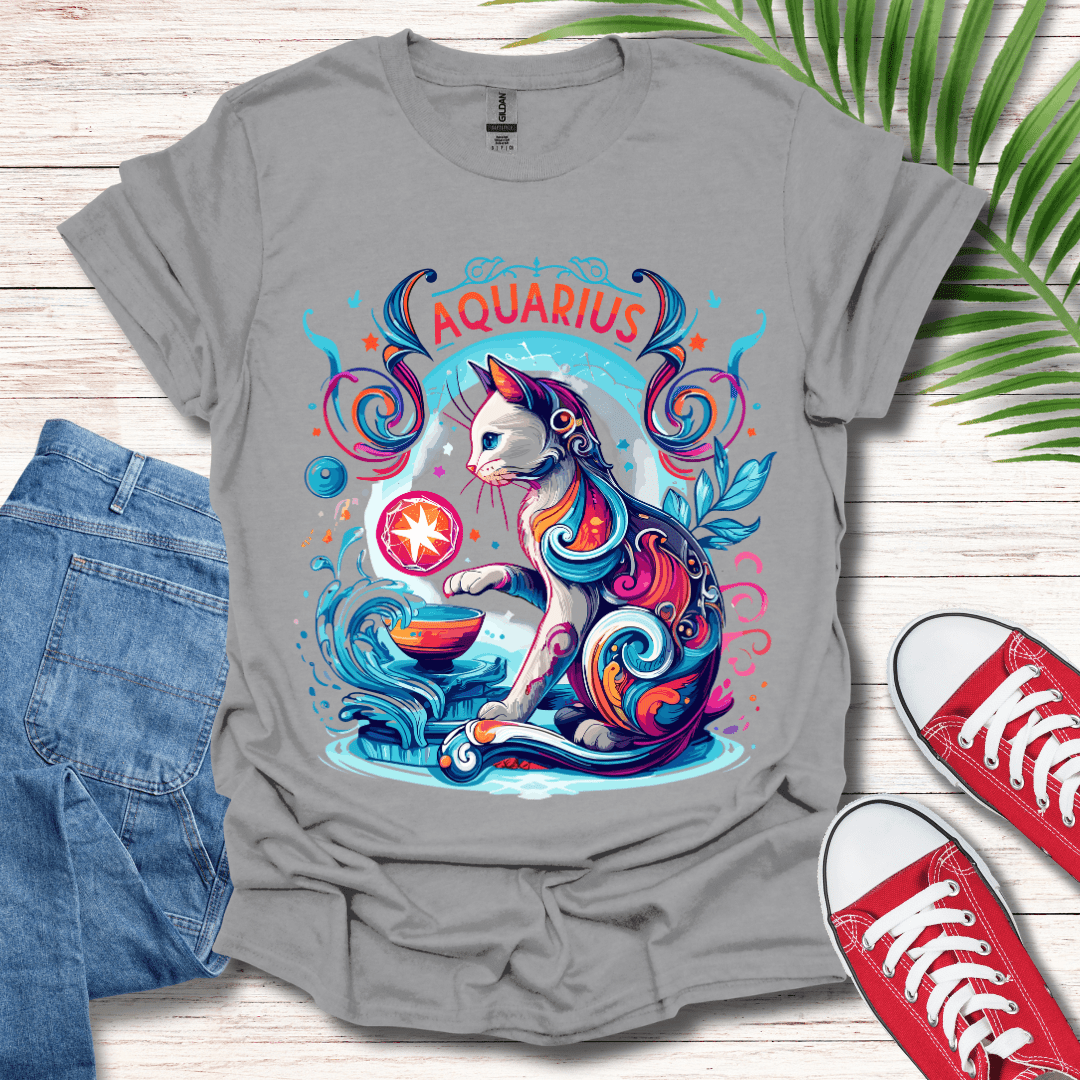 Aquarius Zodiac T-Shirt