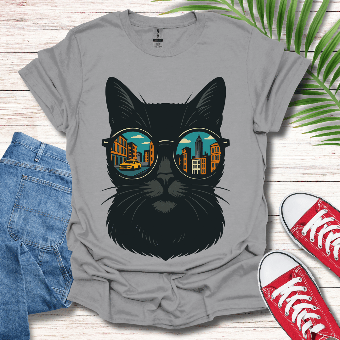 Cityscape Kitty T-Shirt
