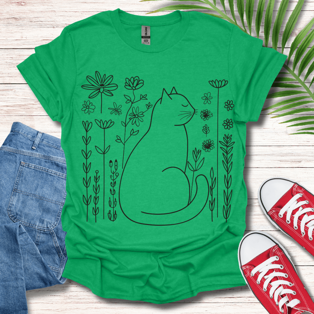 Feline Flora T-Shirt