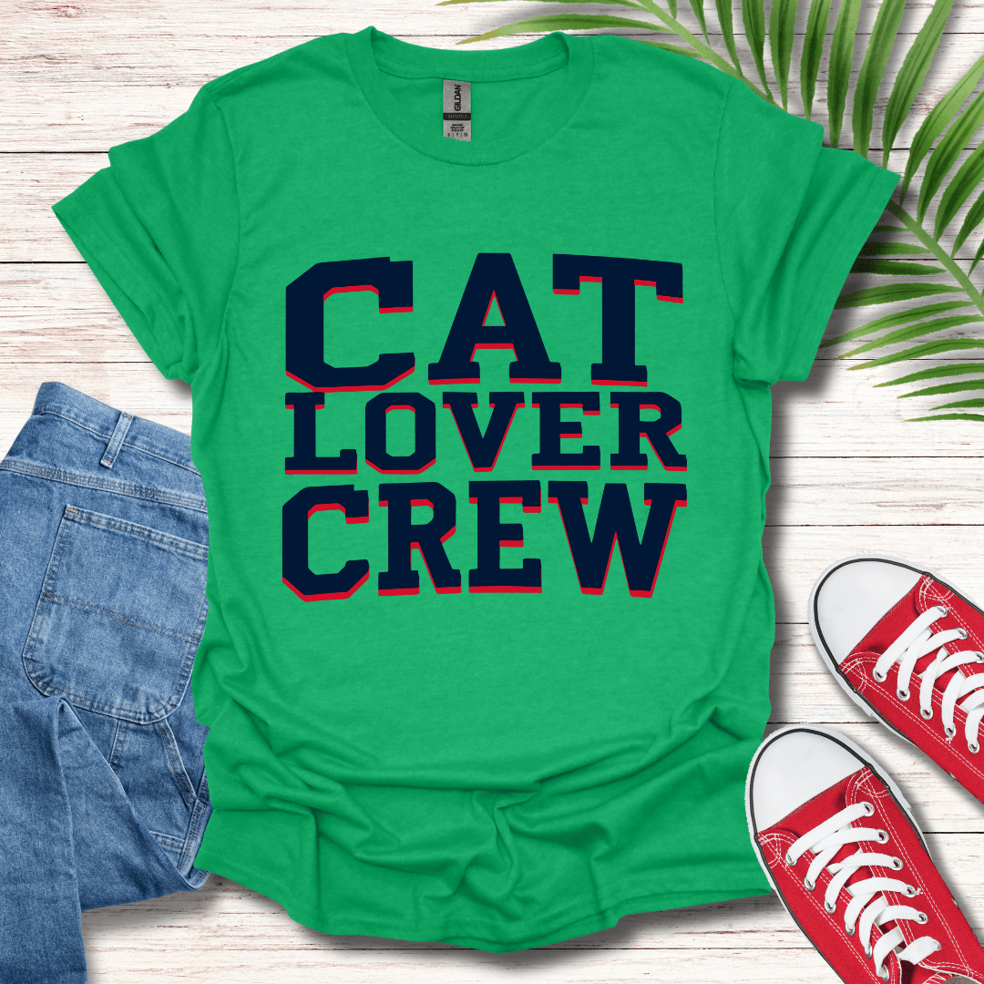 Cat Lover Crew T-Shirt