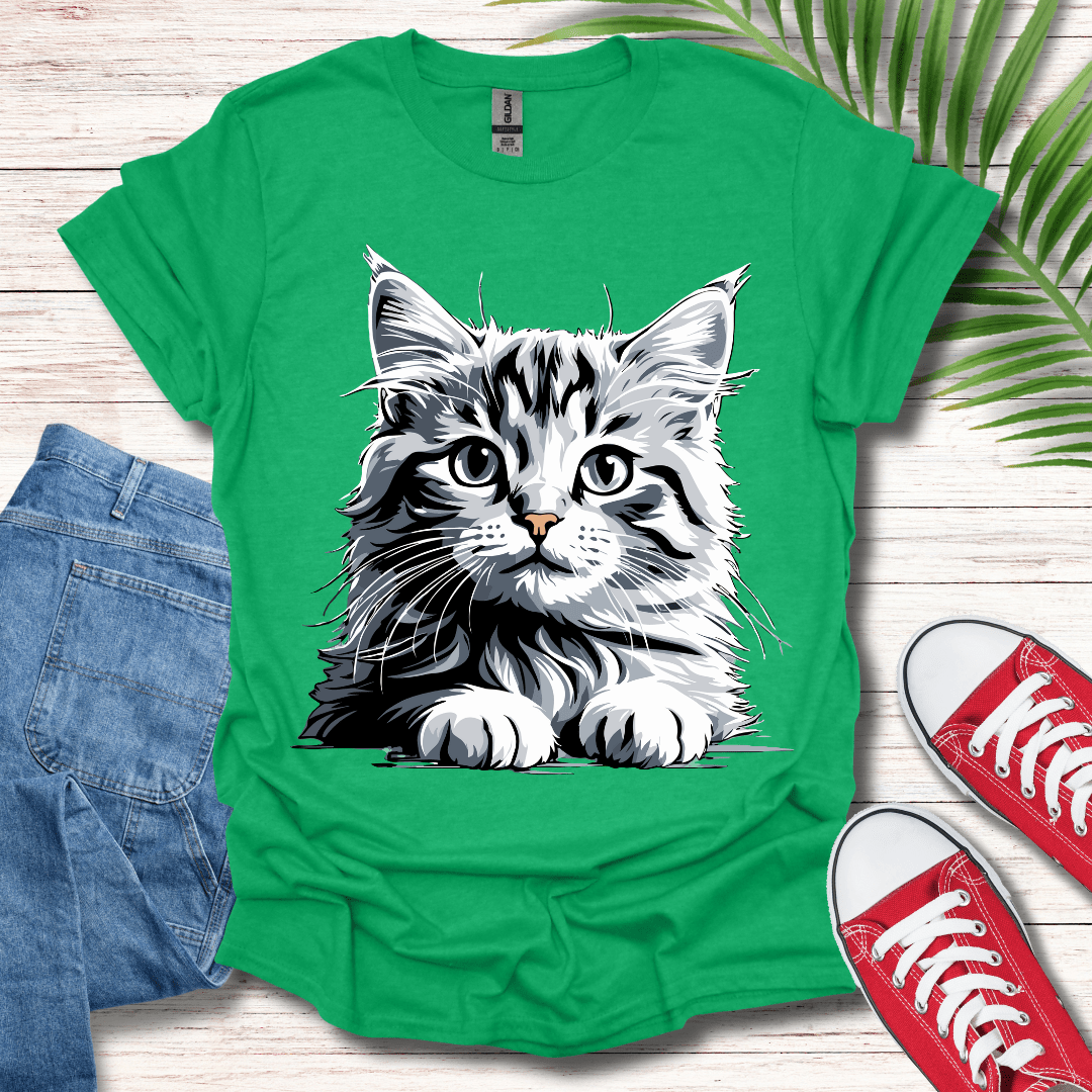 Fluffy Feline T-Shirt